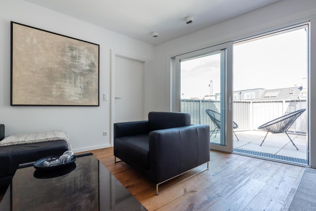 Stylisches Apartment In Zentraler Gruenruhelage Mit Garagenplatz Wien Eksteriør bilde